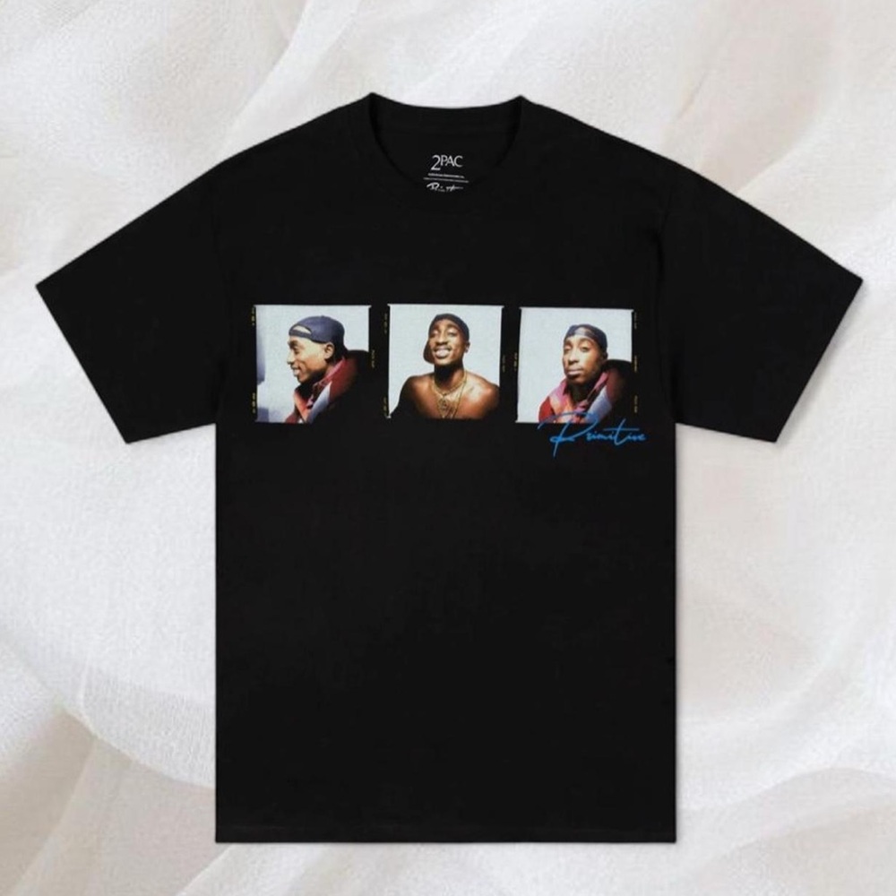 Tupac x Primitive graphic tee